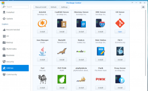 synology package git server